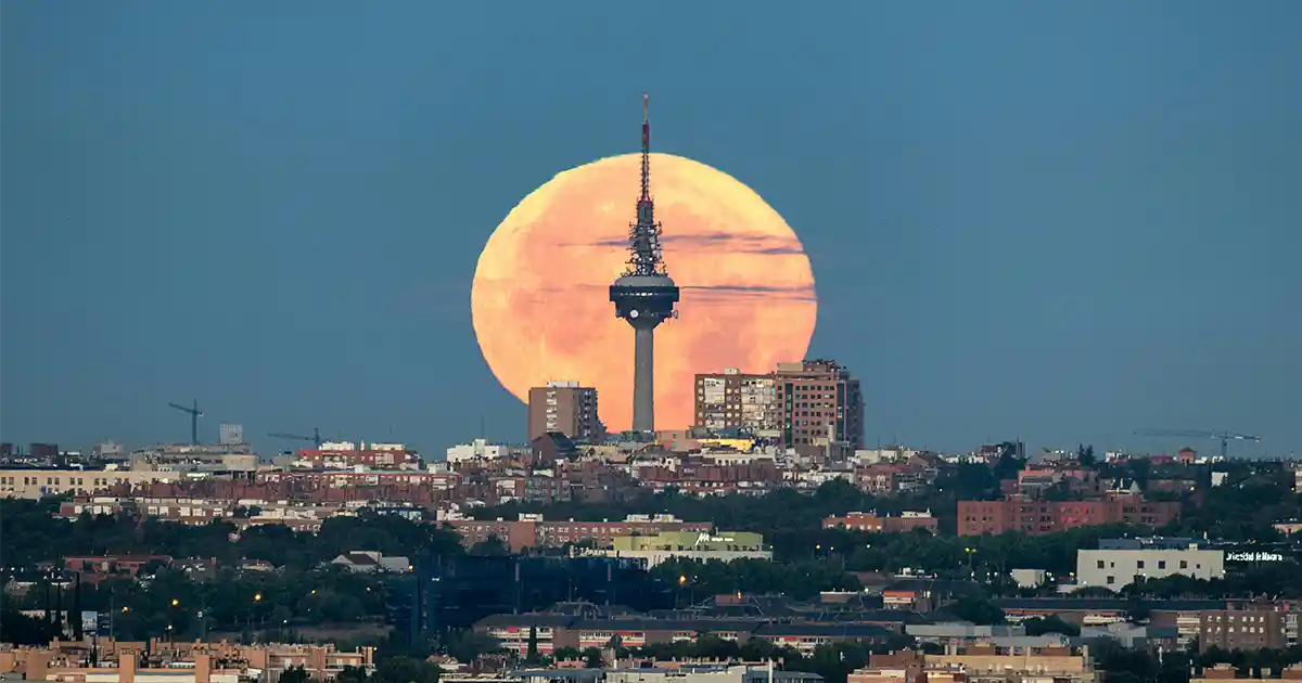 Imatge de la posta de sol